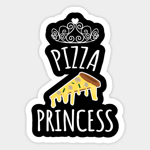 Pizza Princess Sticker by LunaMay